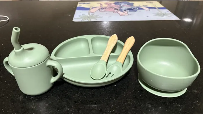 Conjunto alimentação para bebê
