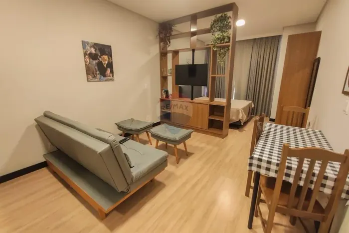 LOCAÇÃO ANUAL - Studio Mobiliado a 400m do Mar nos Ingleses  Condomínio Lordes Studios