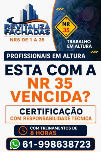 NR 35 certificado curso