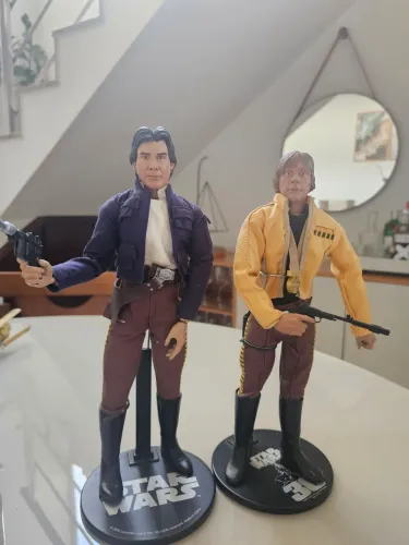 Luke e han solo star wars 1/6