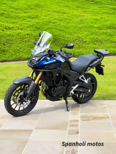 honda cb 500x abs 2024 azul com apenas 5.551 km