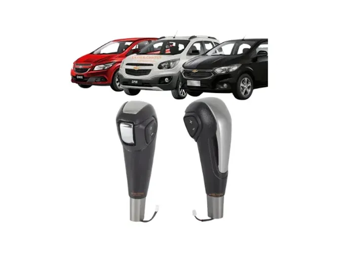 Manopla Bola Câmbio Onix Prisma Spin Cobalt Tracker Automatico Cromado