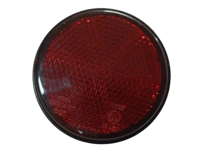 Refletor Olho Gato Parachoque Traseiro Suzuki Jimny 1.3 2018 Vermelho