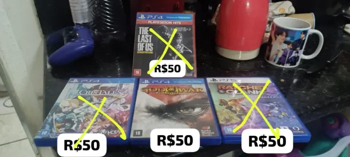 Jogos PS4 e PS5