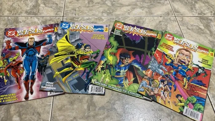 HQ "DC Comics versus Marvel Comics: serie dois" (1997)