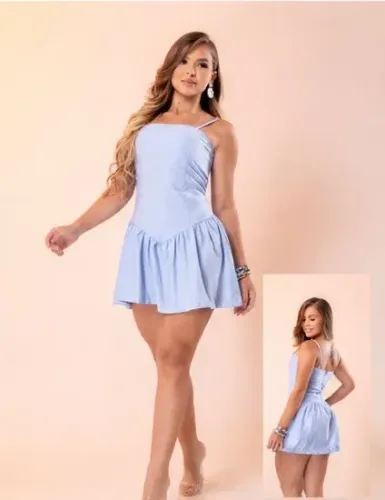 Conjunto, macaquinho e vestidos em alfaiataria