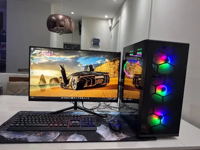 Troco Vendo Pc Gamer Completo Intel core i5-12500 /16g /ssd256+500TB/ topp