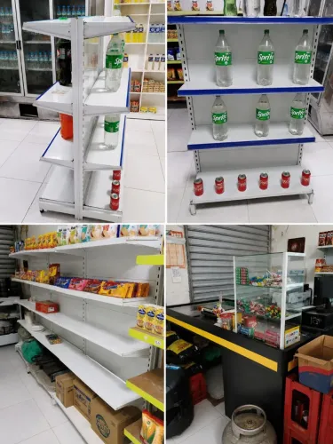 Gôndolas para mercado em bom estado 