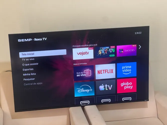 Tv smart semp Roku 43 full HD