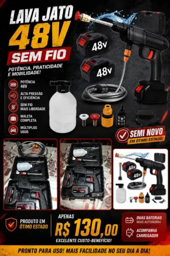 Lavadora portátil lava jato
