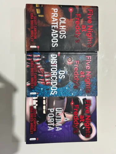 trilogia fnaf livros | 1, 2 e 3 | usados