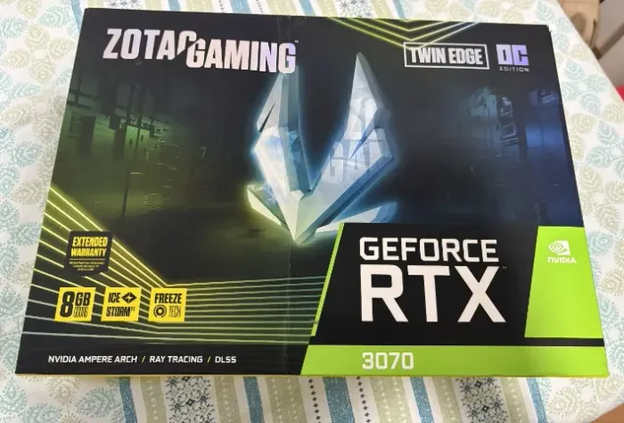 Placa de video GeForce RTX 3070 Zotac Twin Edge OC