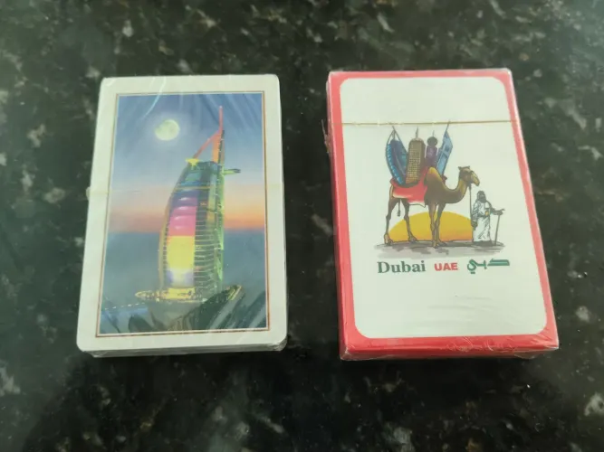 Baralhos lacrados Dubai 