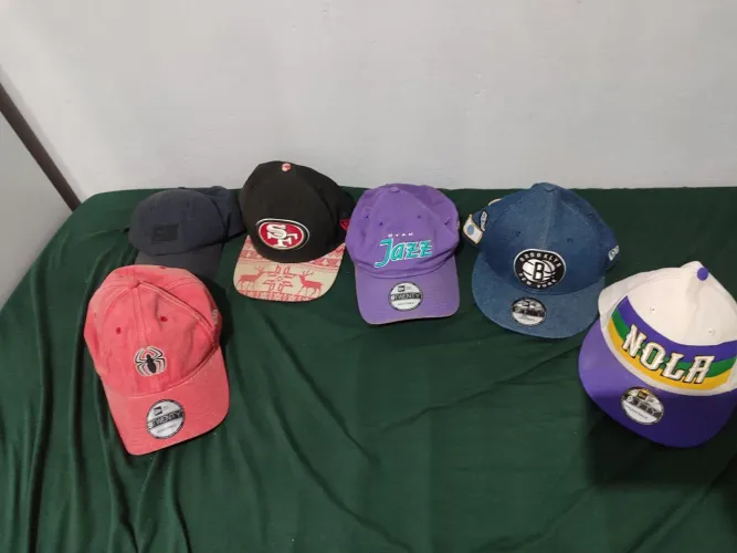 Bonés New Era + Mizuno