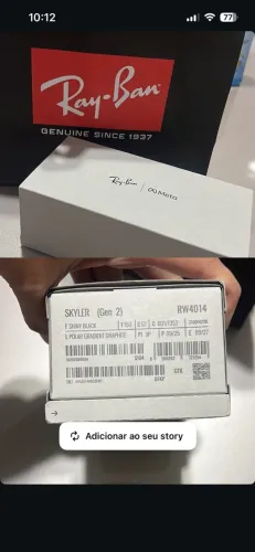 Ray-Ban Meta Gen 2 Skyler Shiny Black - Lente Polarizada (Lacrado + Sacola)