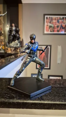 Nightwing! Batman Arkham Knight! Iron Studios!