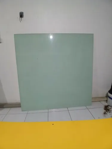 Base/Tampo de Mesa em Vidro Temperado 1,50 x 1,50 m | 11-12 mm | Até 8 Lugares