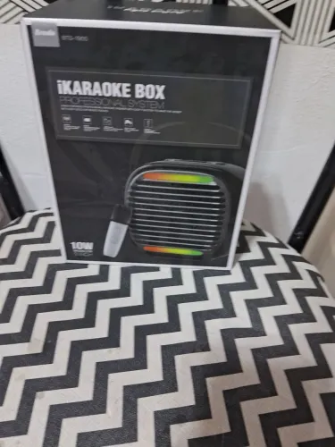 Caixa de som Ikaraoke box 