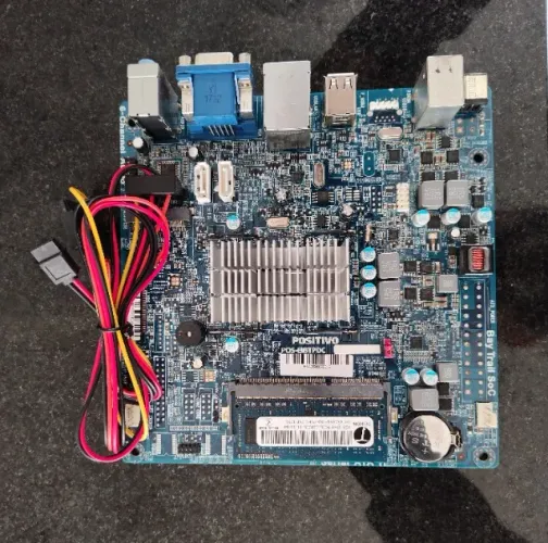 Kit Placa mãe Intel Celeron J1800 e memória