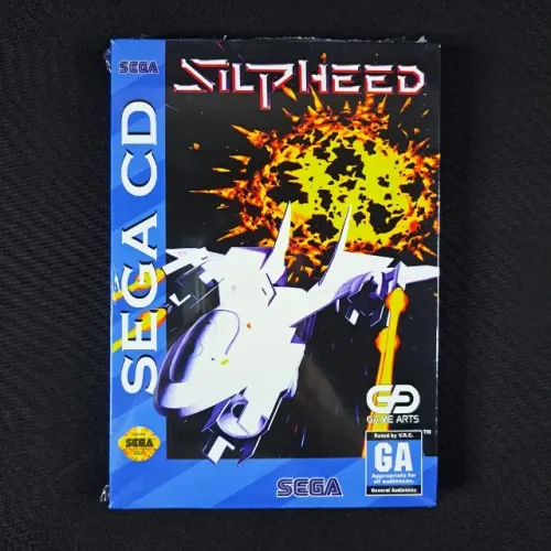 Silpheed Prensado lacrado e novo para Sega CD - Mega Drive