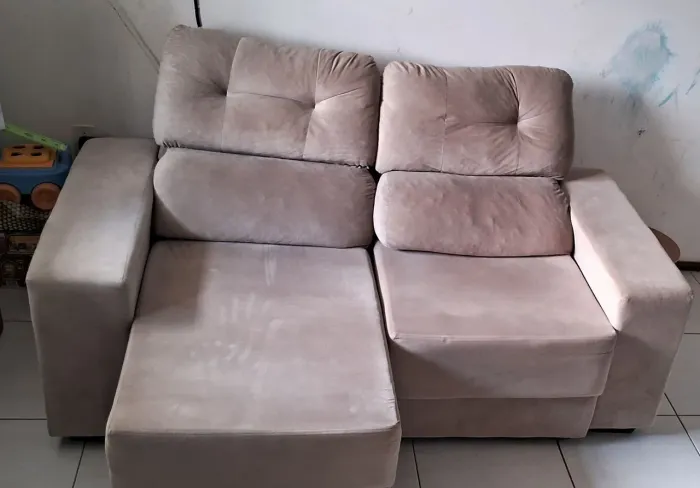 Sofá Retrátil/Reclinável 2 Lugares 180cm