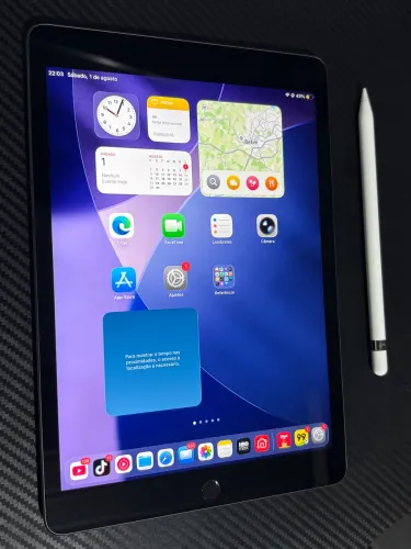Ipad 9ª geração + apple pencil