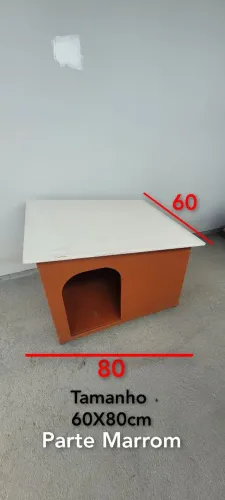 Casinha Grande 60X80 Madeira p/ área interna