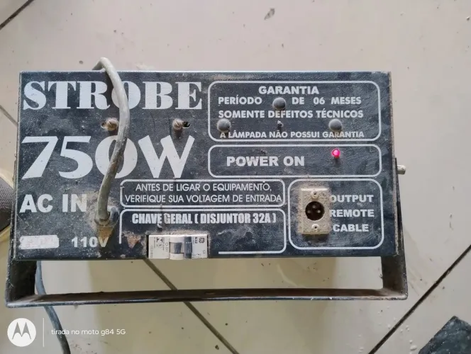 Strobo 750 watts - 110volts