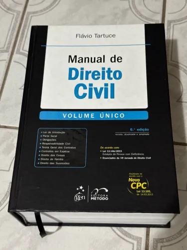 Manual de Direito Civil Volume Único