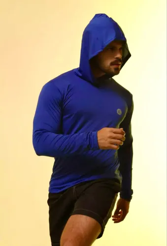 Camisa Uv Capuz masculina