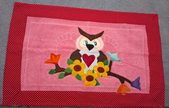 Tapetes Artesanais patch apliquê