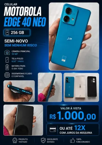 Motorola Edge 40 neo - Estado de novo 