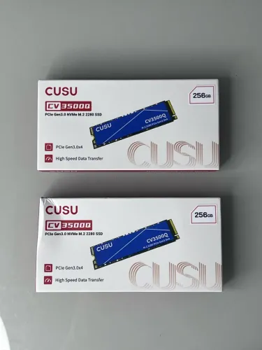 SSD NVME 256GB M.2 CUSU em 7x sem juros!