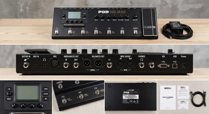 Line 6 POD HD500 - Nova, Nunca Usada - Profissional Raríssima! Pra sair hoje!