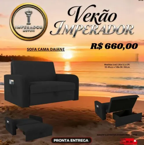 SOFÁ CAMA DAIANE - DIRETO DE FABRICA