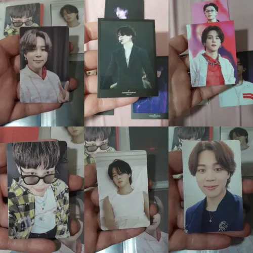 Set Photocards Park Jimin BTS Pob PCs Oficiais PTD 7Moments