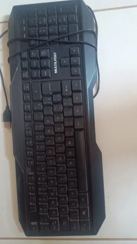 Teclado com fio Multilaser 