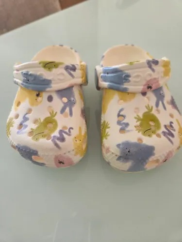 Crocs Infantil Classic Pastel Pets Original - Tamanho C4 (Quase Novo!)