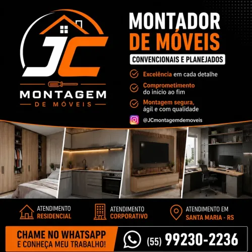 MONTADOR DE MÓVEIS PROFISSIONAL