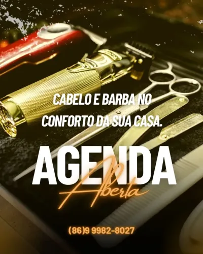 Corte de cabelo a domicílio 