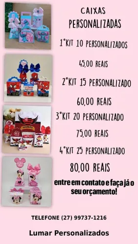 Lembrancinhas Personalizadas