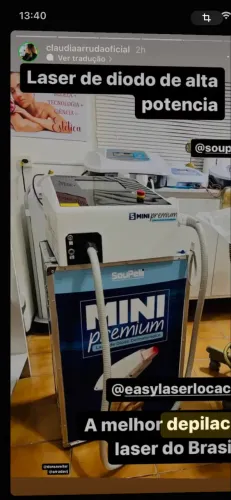 Aluguel da melhor máquina de depilação a laser