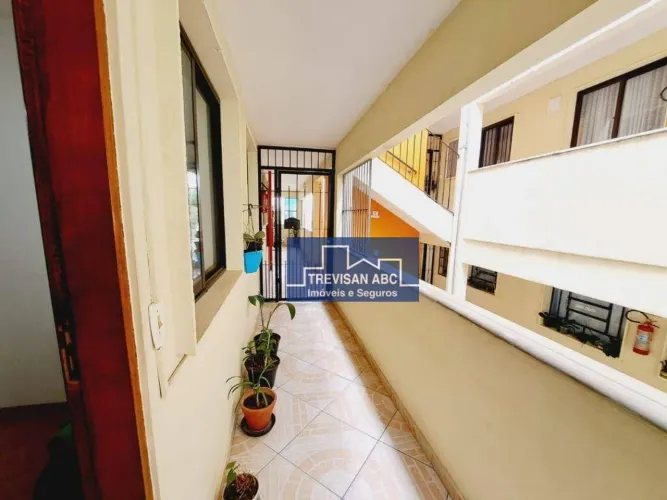 Apartamento com 2 dormitórios para alugar, 50 m² Vila Sacadura Cabral - Santo André/SP