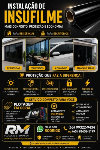Insufilme e plotagem em geral 