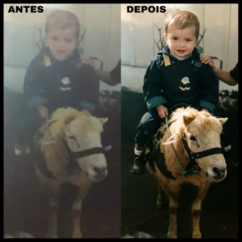 Recupero sua foto borrada, sem qualidade, embaçada, foto sem nitidez 