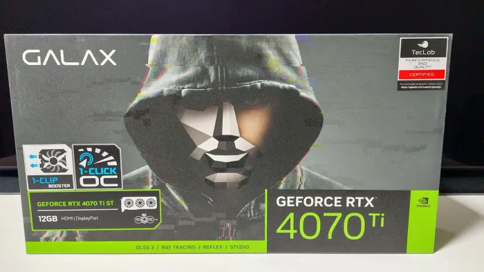 Placa de Vídeo RTX 4070 Ti ST Galax