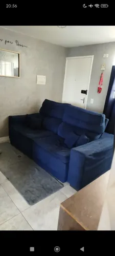 Sofá retratil e reclinável cama inbox
