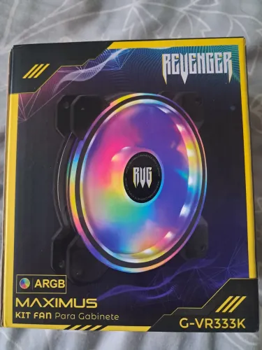 VENDO 2 KIT DE FAN ARGB COM CONTROLADORA
