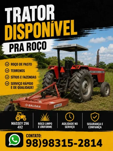 Trator pra roçar