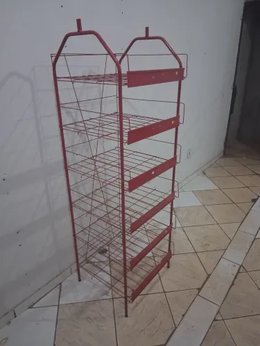 Expositor de salgadinhos desmontável